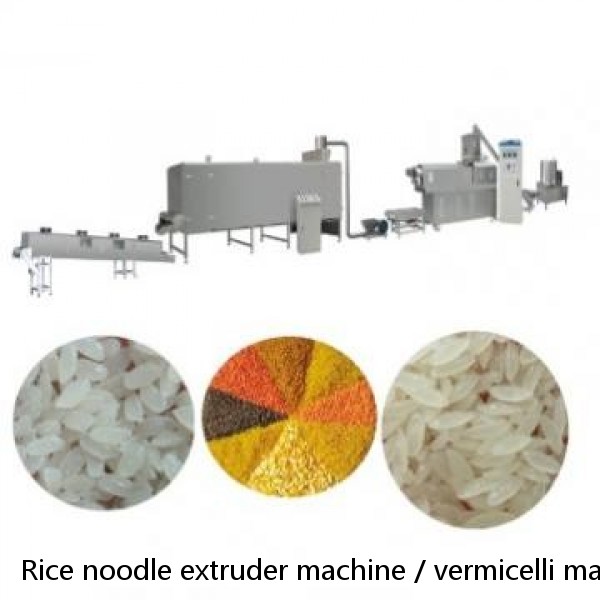 Rice noodle extruder machine / vermicelli machine / noodle making machine price