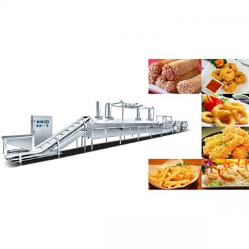 Frozen French Fries Automatic Potato Chips Making Machine Energy Saving