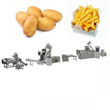 Automatic Small Scale Frozen Potato Flakes Chips Processing Plant Making Machines French Fries Production Line For Sale