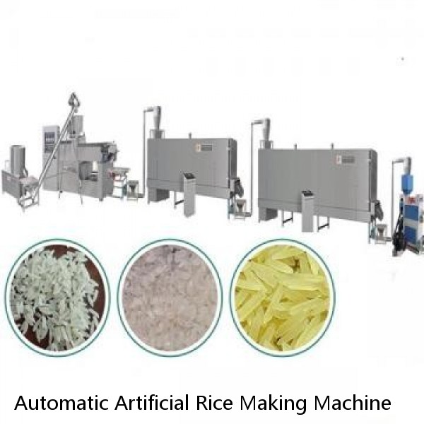 Automatic Artificial Rice Making Machine